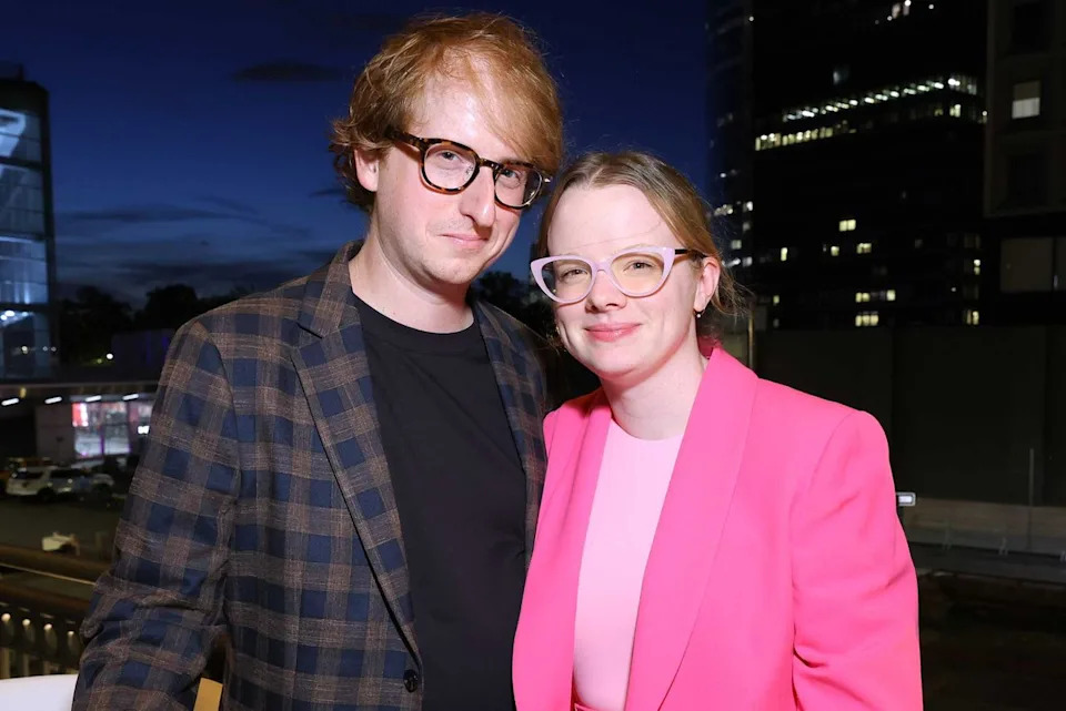 Mike Coppola/Getty for NRDC James Austin Johnson and Rebekah Lain on September 20, 2022 in New York City