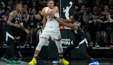 Despite offensive surges, Phoenix Mercury drop WNBA Finals opener to Las Vegas