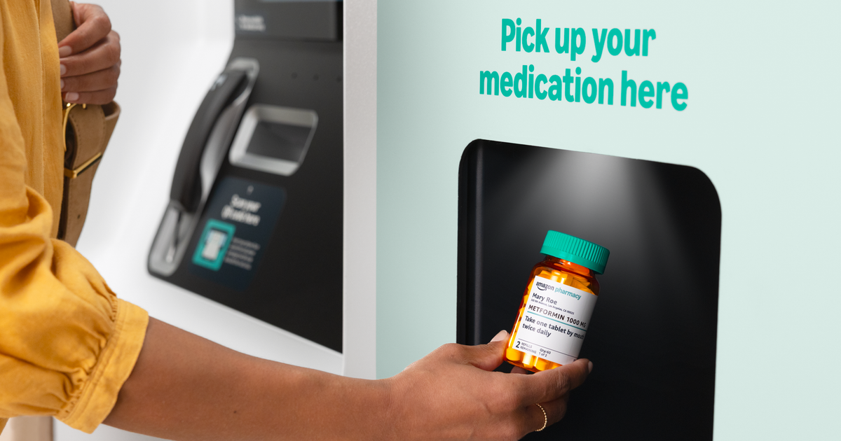 Amazon to start offering prescription drugs through vending machines