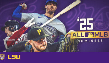 Three Former Tigers Nominated for All-MLB Team; Fan Voting Open Now – LSU