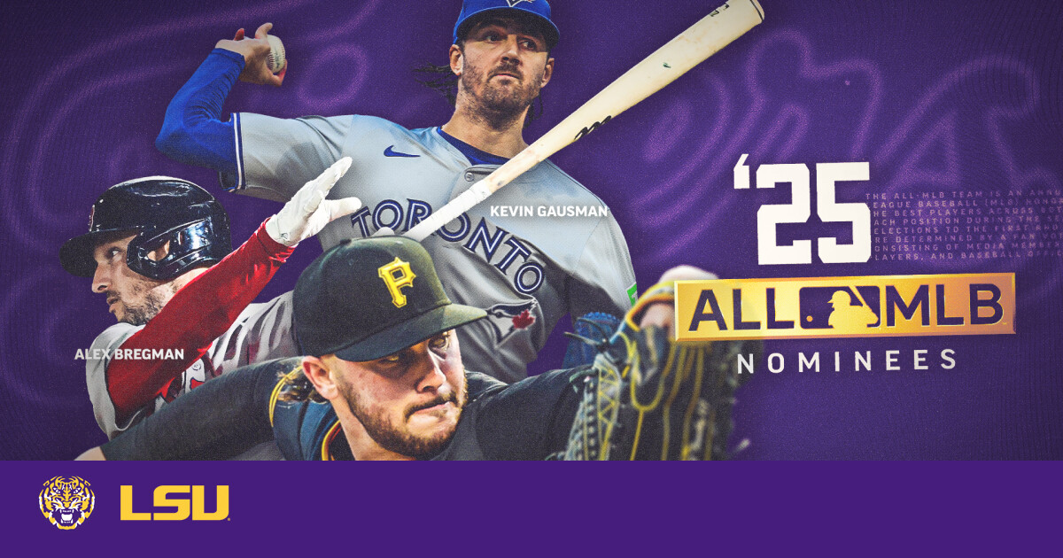 Three Former Tigers Nominated for All-MLB Team; Fan Voting Open Now – LSU