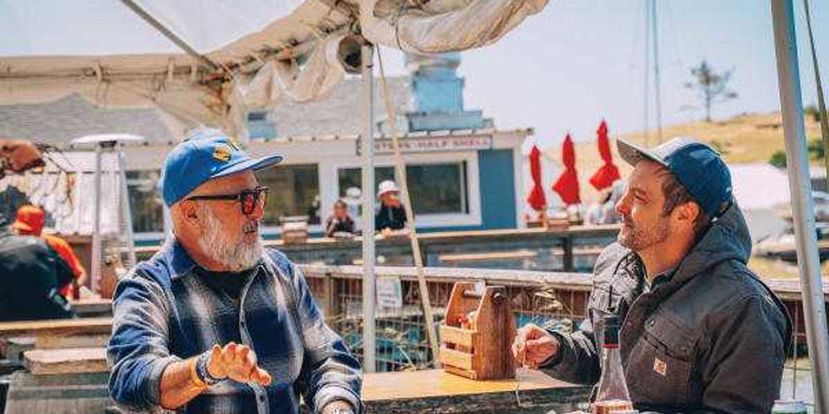 Chefs Andrew Zimmern, Barton Seaver bring seafood book tour to Houston