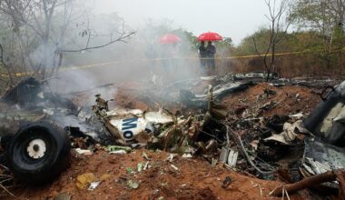 Plane carrying foreign tourists crashes en route to popular reserve in Kenya, killing 11 people