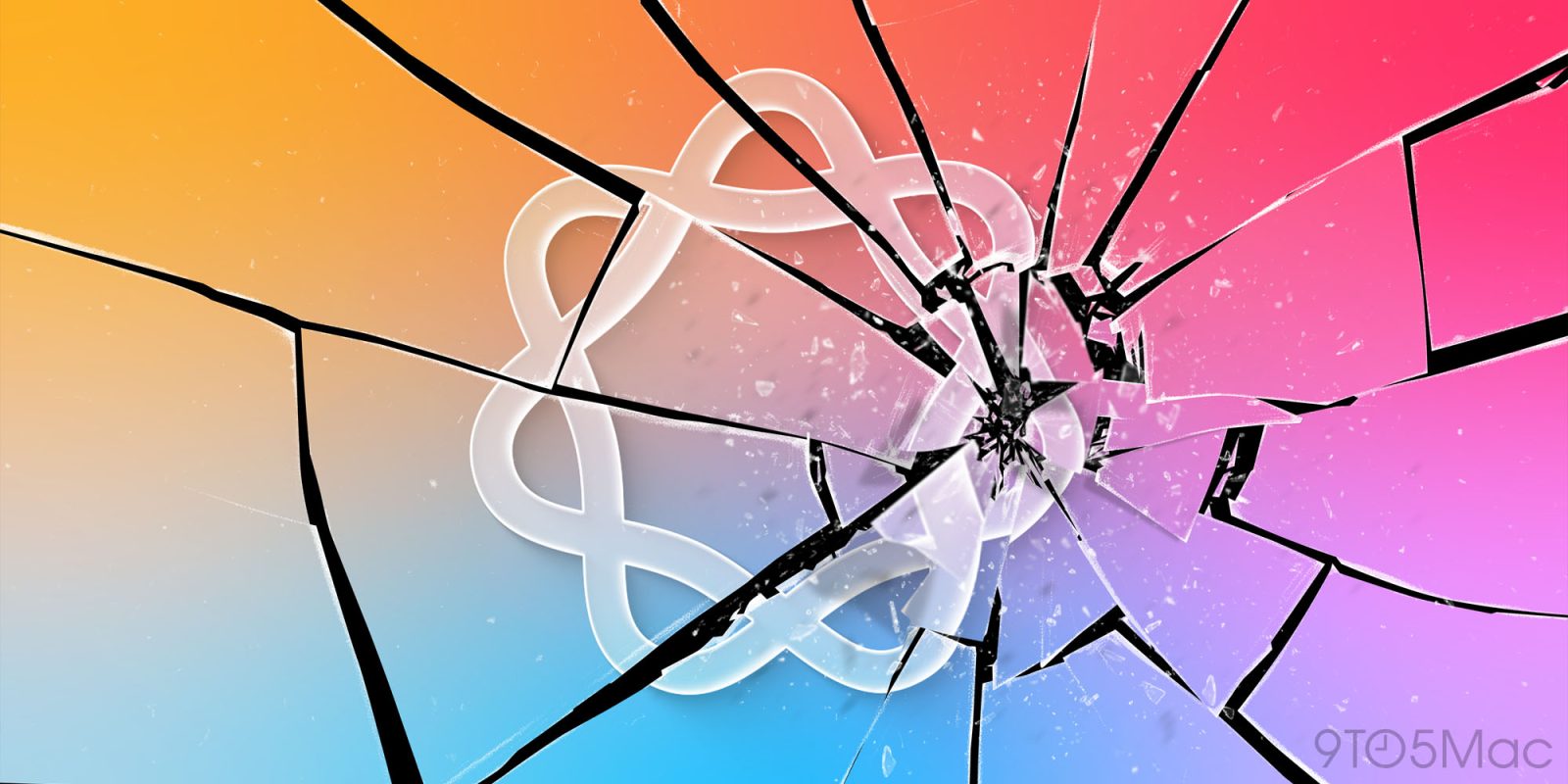 It's getting harder and harder to believe Apple can deliver on the new Siri | Apple Intelligence logo with broken glass