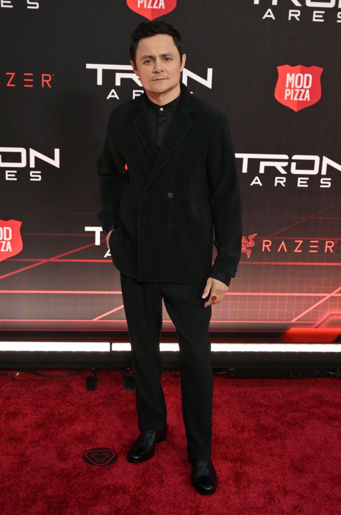 Arturo Castro attends the "Tron: Ares" premiere