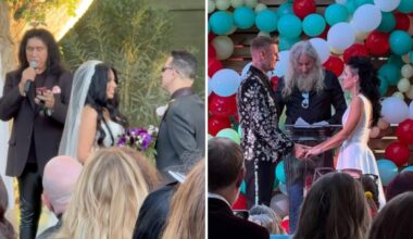 Two Big Metal Weddings in Same Weekend + Gene Simmons Officiated