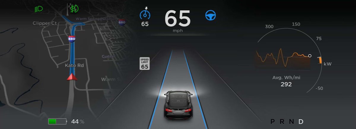 Tesla's old Autopilot icon