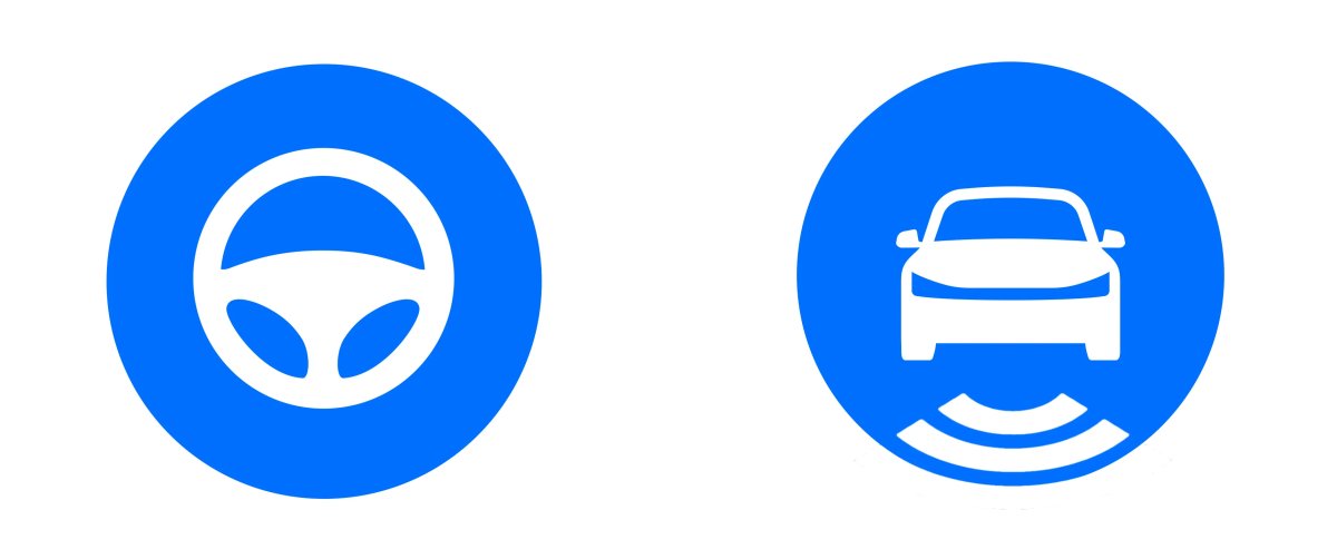 The Autopilot logo on the left, and our suggestion on the right.