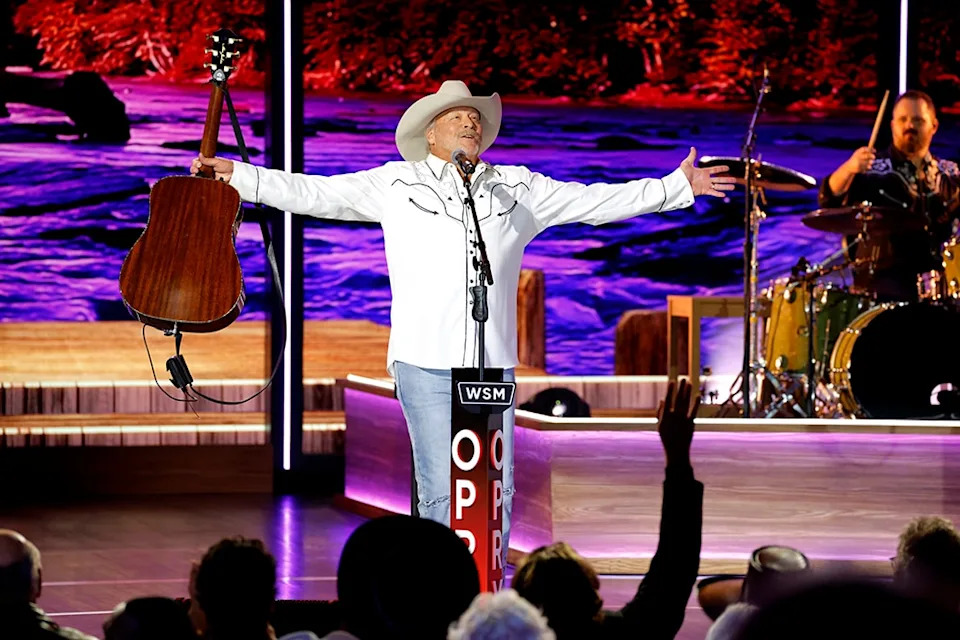 Alan Jackson performs at Opry 100: A Live Celebration