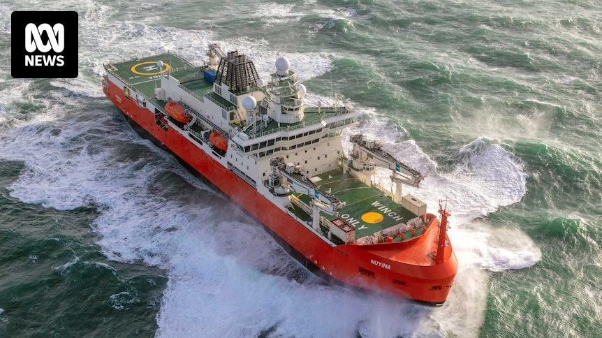 Australia's Antarctic icebreaker RSV Nuyina 'makes contact with ocean floor' near remote Heard Island
