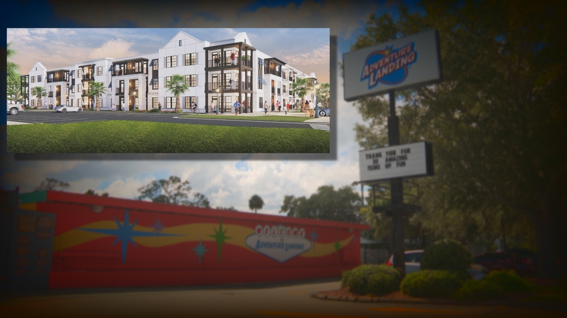 Apartment community on track to replace Adventure Landing in Jacksonville Beach