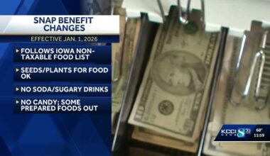 Iowa HHS updates SNAP benefits to exclude sugary items