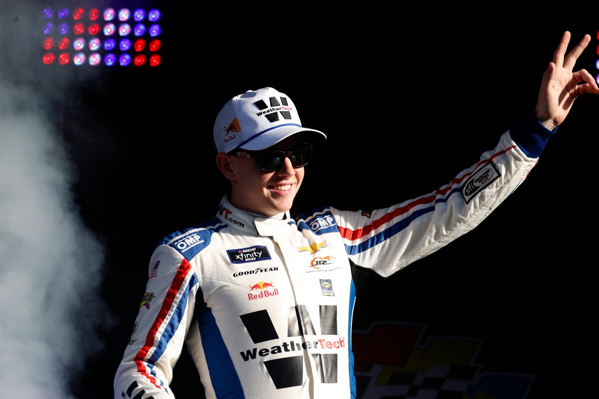 An image of NASCAR driver Connor Zilisch