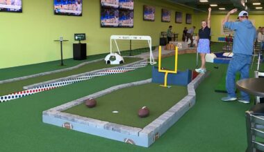 Maine-themed mini golf bar, restaurant opens in Portland