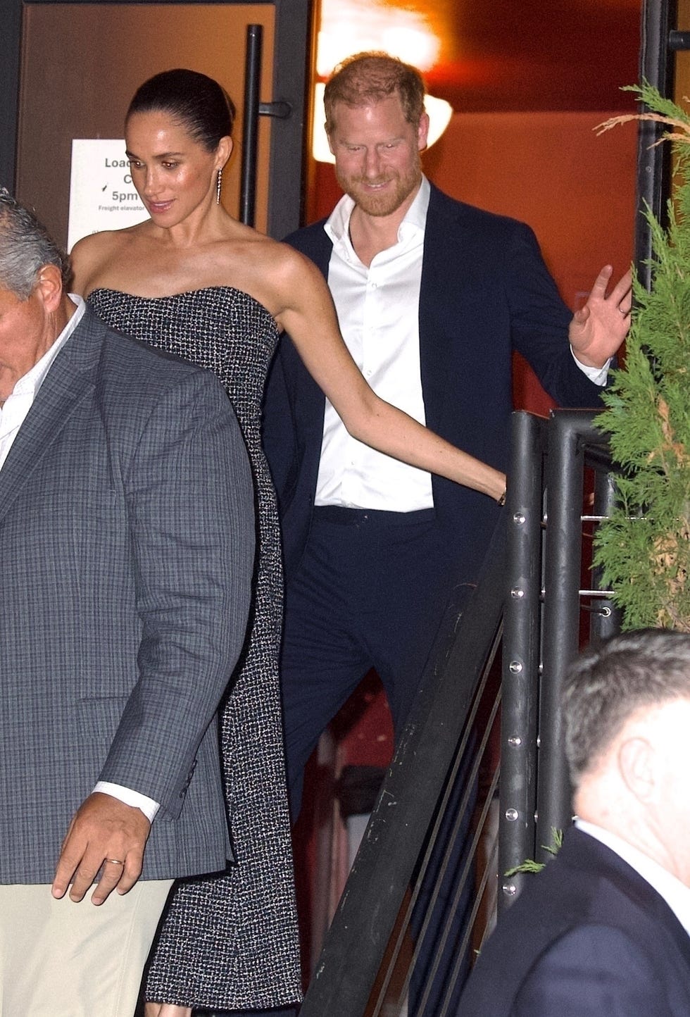 *exclusive* new york, ny **web must call for pricing** a royal date night with a hint of star power. prince harry and meghan markle were seen leaving soho house in nyc after a romantic dinner at the ultra exclusive venue—fittingly, the same members only club where they had their very first date in london. adding an unexpected twist to the evening, ed sheeran was also spotted at the hotspot that night. pictured: prince harry, meghan markle backgrid usa 12 october 2025 usa: +1 310 798 9111 / usasales@backgrid.com uk: +44 208 344 2007 / uksales@backgrid.com *uk clients pictures containing children please pixelate face prior to publication* *exclusive* new york, ny **web must call for pricing** a royal date night with a hint of star power. prince harry and meghan markle were seen leaving soho house in nyc after a romantic dinner at the ultra exclusive venue—fittingly, the same members only club where they had their very first date in london. adding an unexpected twist to the evening, ed sheeran was also spotted at the hotspot that night. pictured: prince harry, meghan markle backgrid usa 12 october 2025 usa: +1 310 798 9111 / usasales@backgrid.com uk: +44 208 344 2007 / uksales@backgrid.com *uk clients pictures containing children please pixelate face prior to publication*