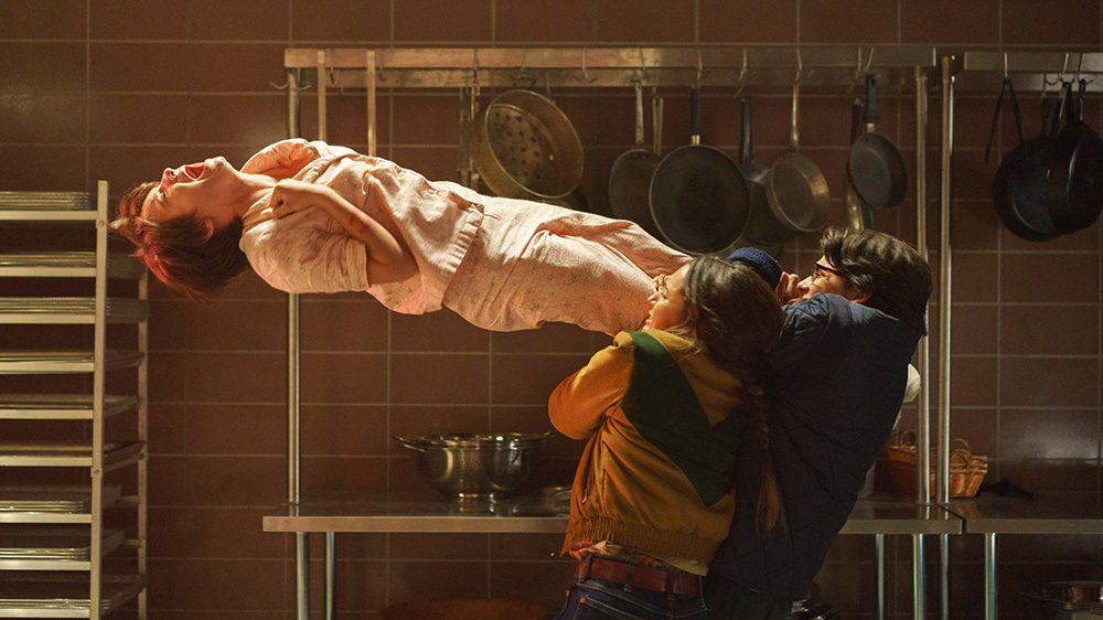 BLACK PHONE 2, from left: Madeleine McGraw, Arianna Rivas, Miguel Mora, 2025. ph: Sabrina Lantos / © Universal Pictures /Courtesy Everett Collection