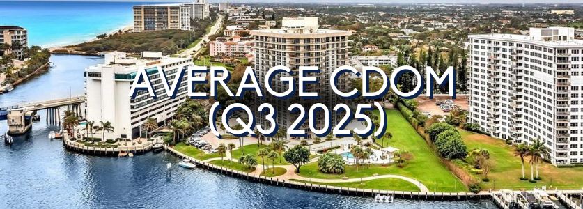 boca raton average cdom