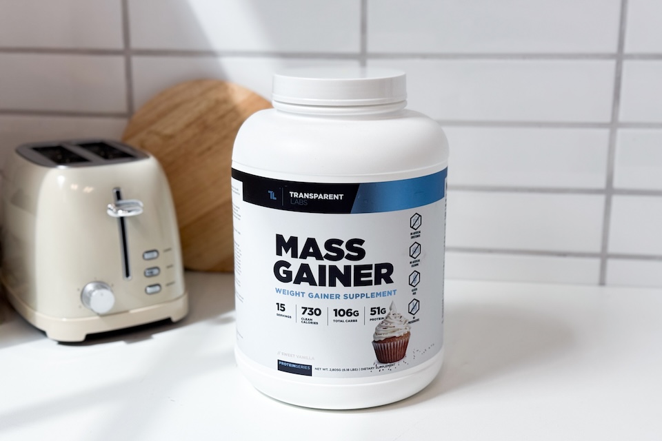 Transparent Labs Mass Gainer as best mass gainer.