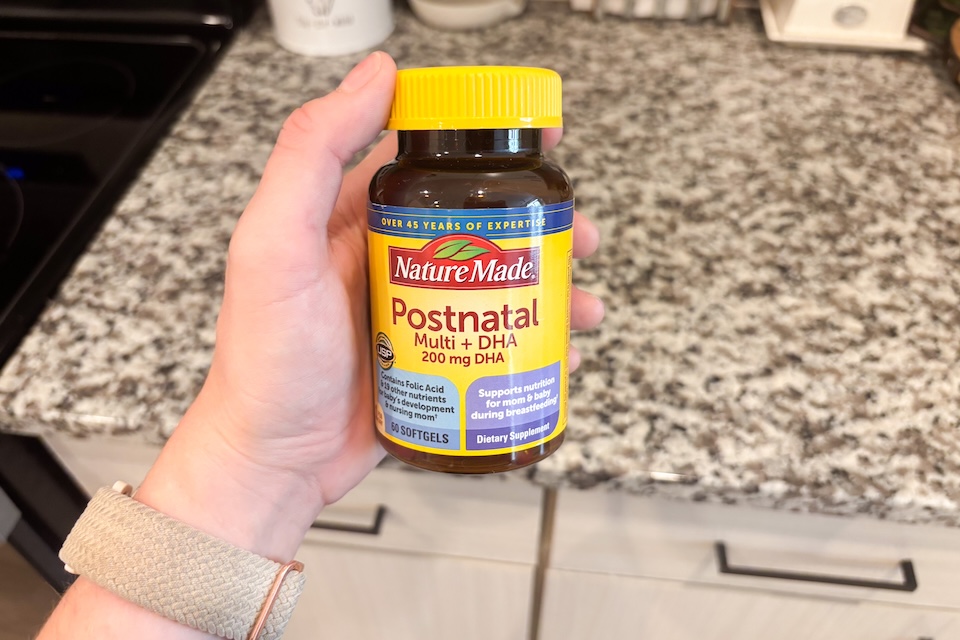 Nature Made as best postnatal vitamin.