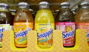 Snapple Glass Bottles Return in Limited NYC Drop This Fall