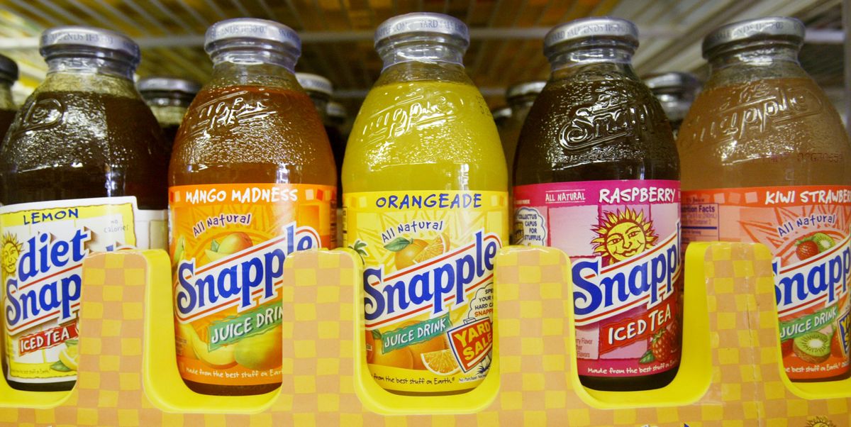 Snapple Glass Bottles Return in Limited NYC Drop This Fall