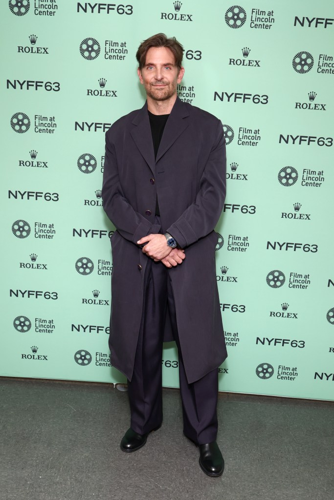 Bradley Cooper attends the premiere of "Is This Thing On?" during the New York Film Festival