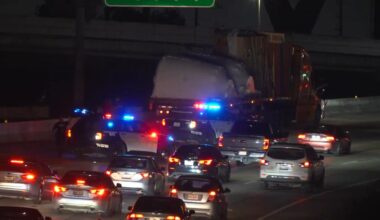 Traffic Alert: Semi-truck strikes Houston Avenue bridge on I-10 Freeway