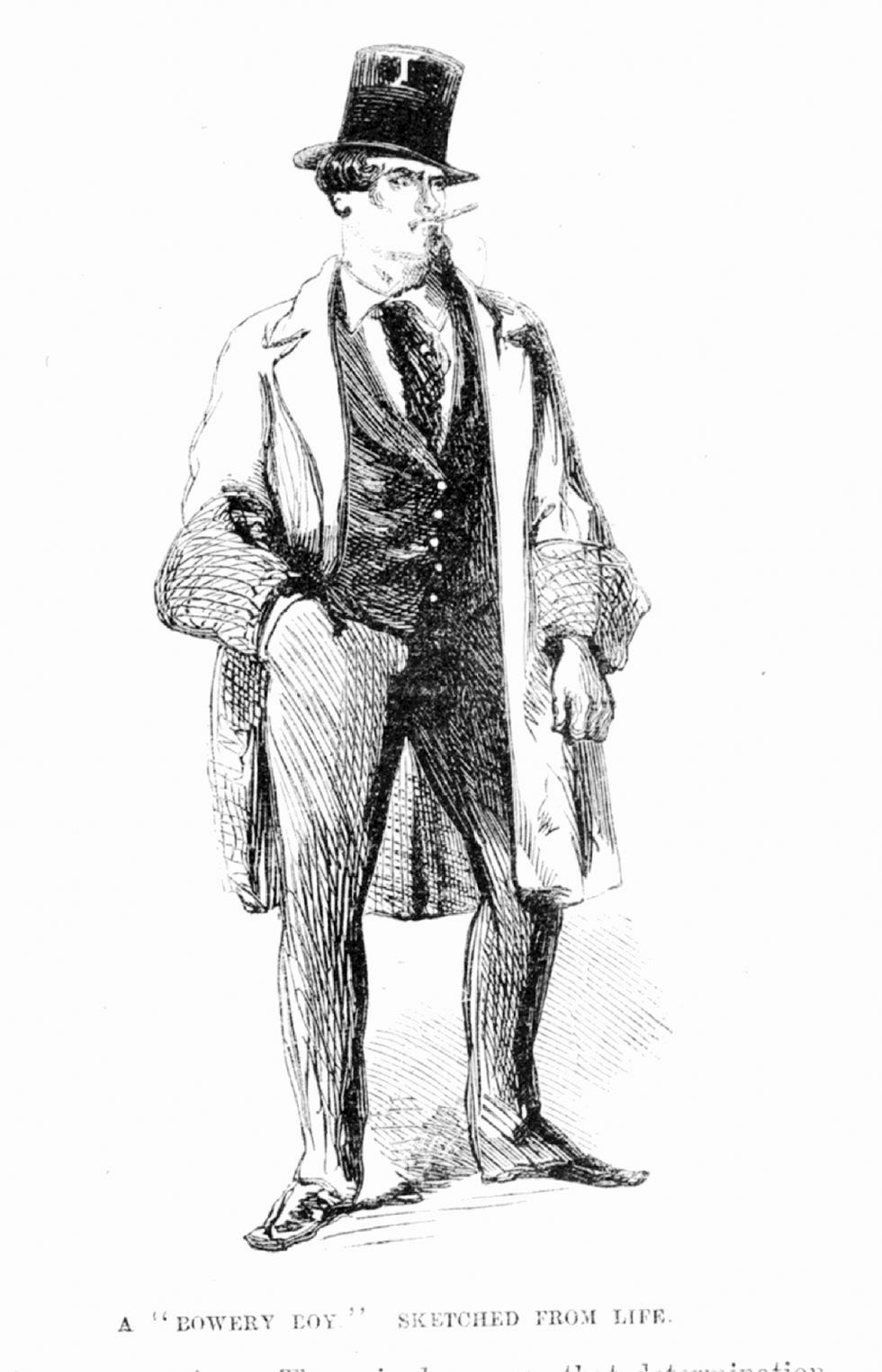 Portrait Of A Bowery Boy