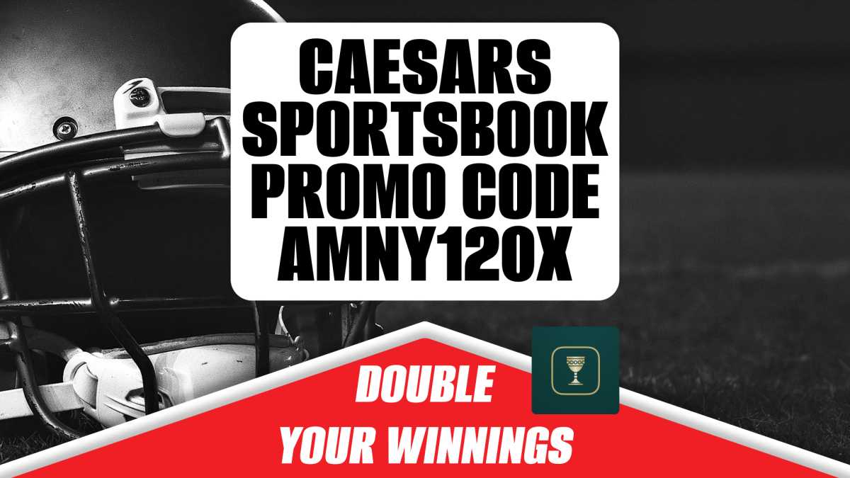 Caesars Sportsbook Promo Code AMNY120X: Get 20 100% Boosts for NCAAF, NBA, World Series