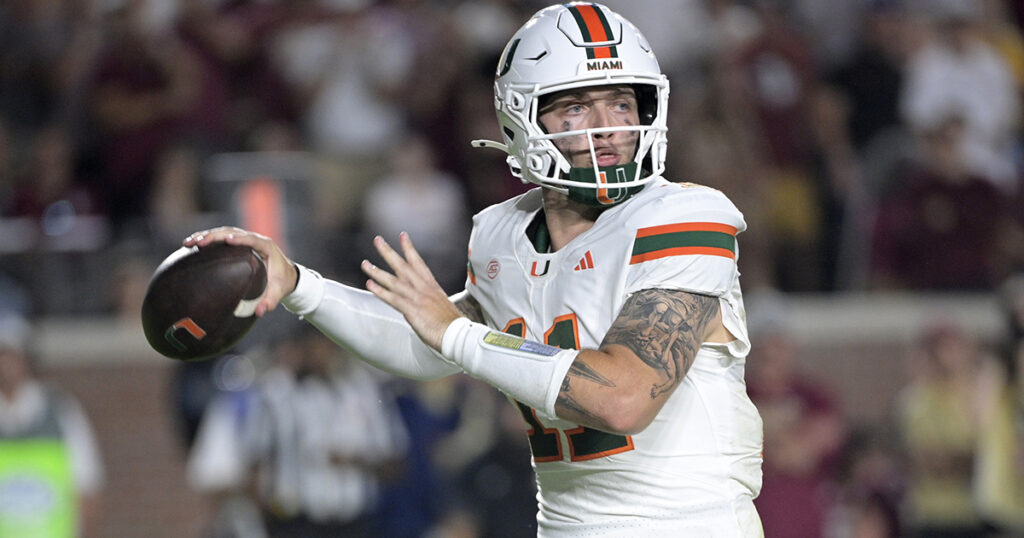 Miami QB Carson Beck