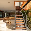 Pupunha House / Laurent Troost Architectures + Hana Eto Gall Paisagismo - Interior Photography, Wood, Balcony, Stairs, Deck, Handrail
