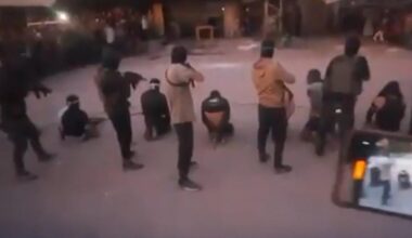 Video shows Hamas fighters executing Palestinians accused of collaborating with Israel