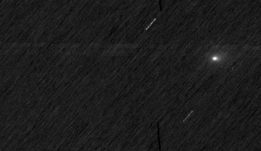 Interstellar comet passing by Mars seen in rare images