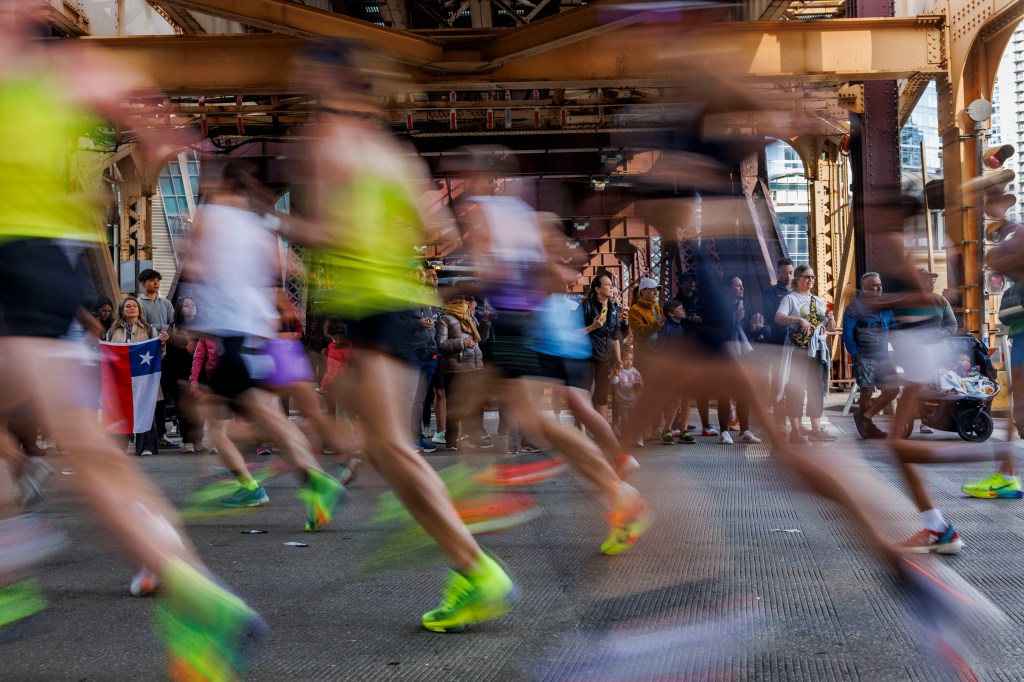 Federal activity has runners taking extra precautions