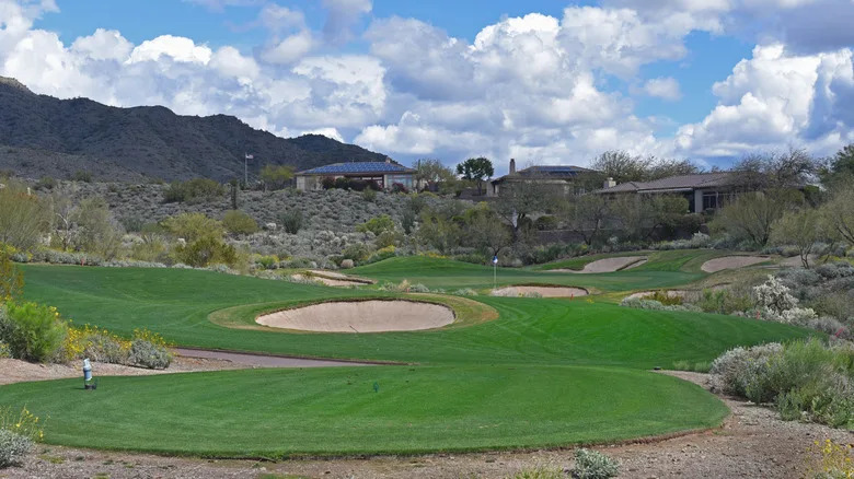 Golf course hole at Anthem Golf and Country Club