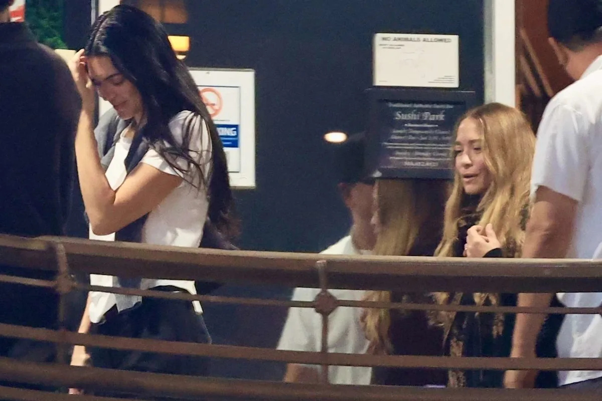 Mary-Kate Olsen Dresses Up in All-Black Look for Rare Girls' Night with Kendall Jenner