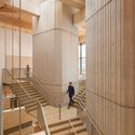 David Rubenstein Treehouse - Harvard University / Studio Gang - Interior Photography, Stairs, Wood