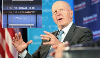 Goldman Sachs CEO David Solomon worried about mounting US debt
