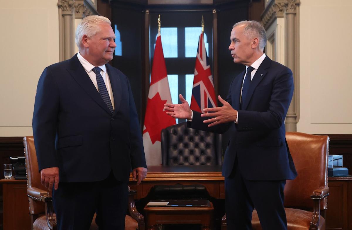 Carney says now is not the time to hit back at U.S. over tariffs