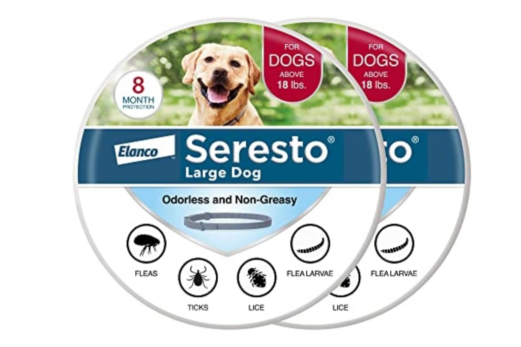 Seresto Large Dog Vet-Recommended Flea & Tick Treatment & Prevention Collar