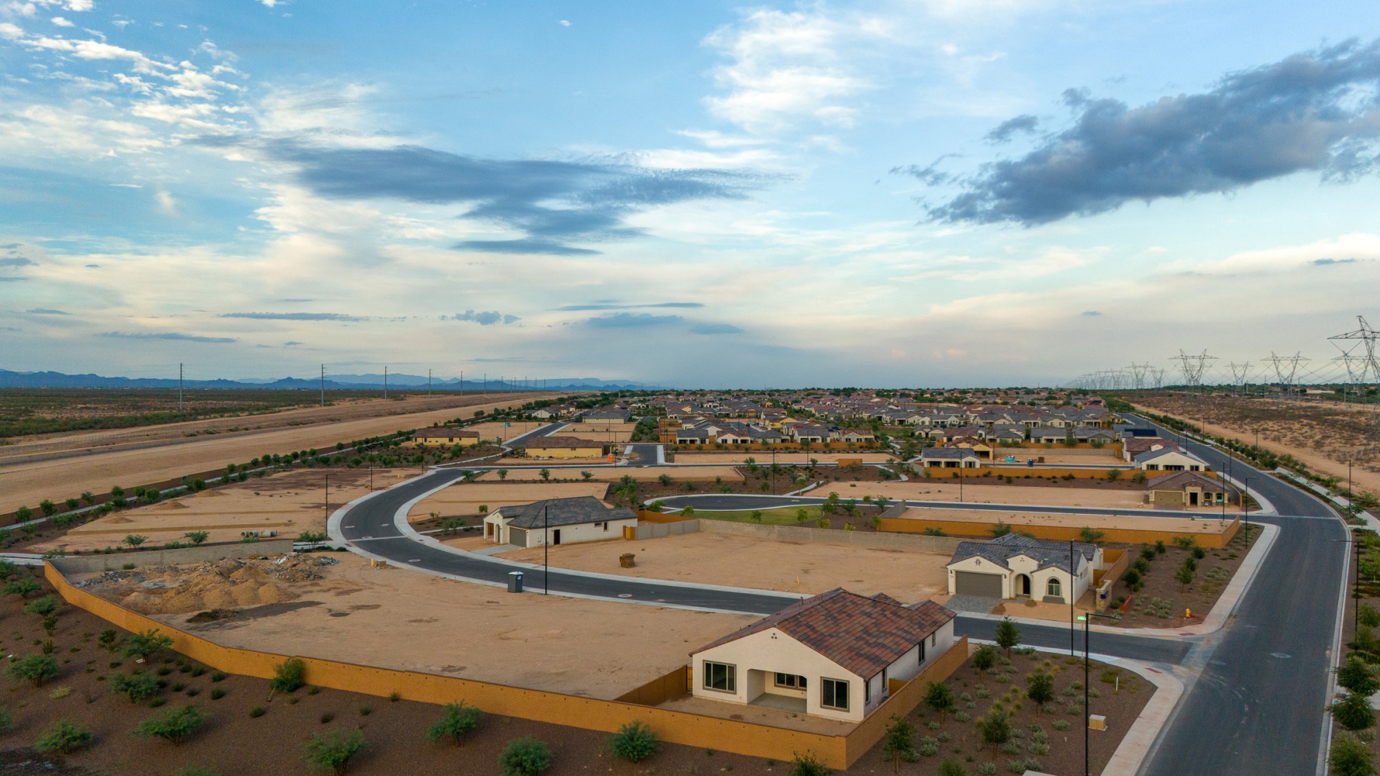 The Festival Ranch housing development in Buckeye, Arizona.