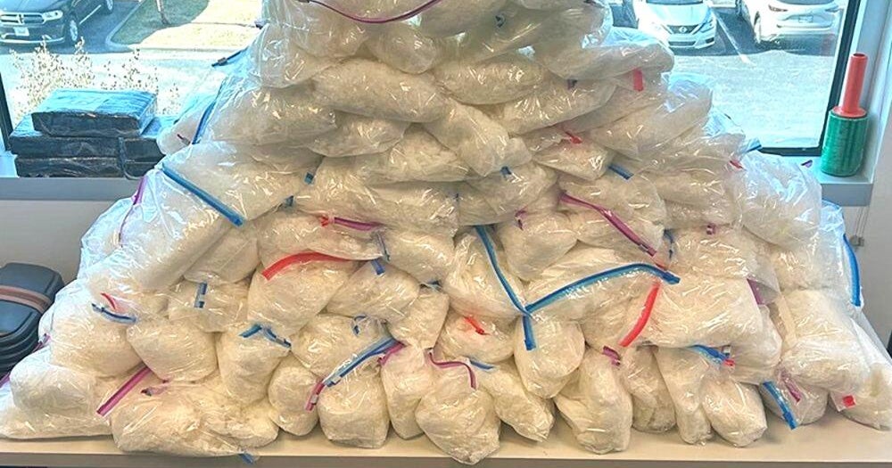 Tip leads Dallas police to $100,000 and 162 kilos of meth in West Oak Cliff traffic stop, officials say