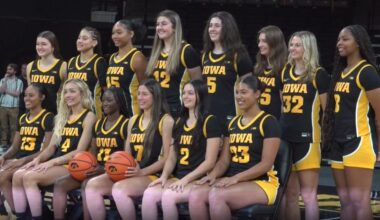 Iowa guard Emily Rodriguez 'proud to be here'