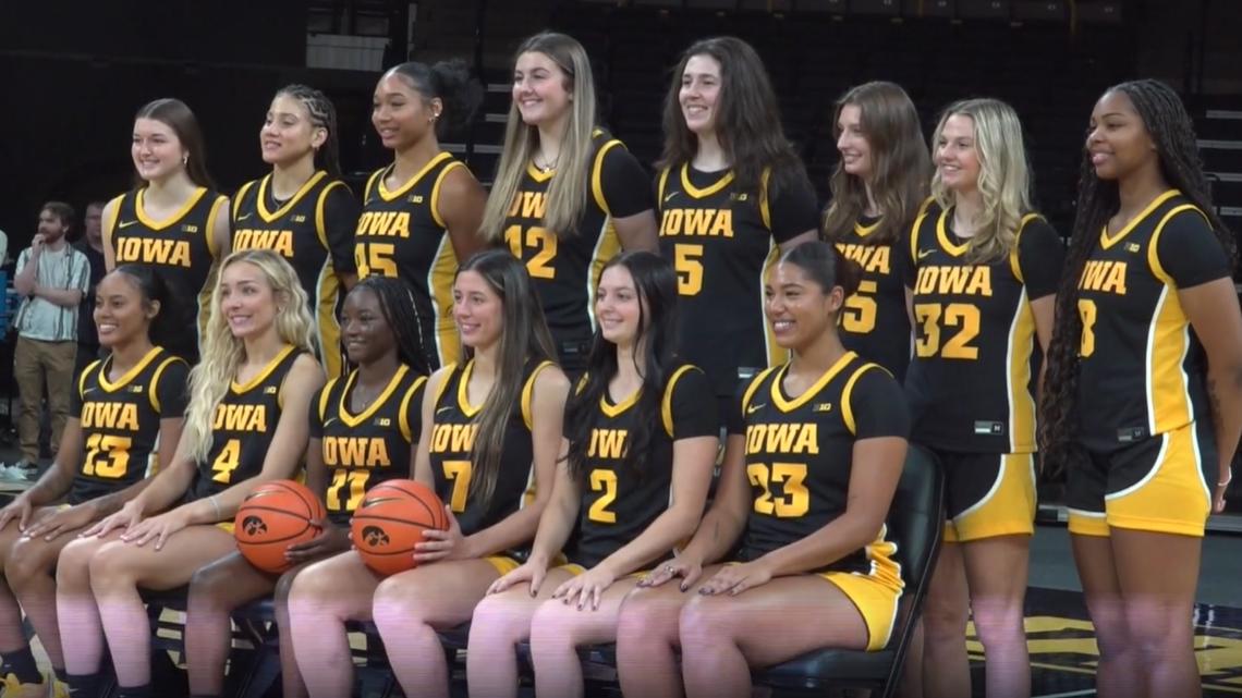 Iowa guard Emily Rodriguez 'proud to be here'