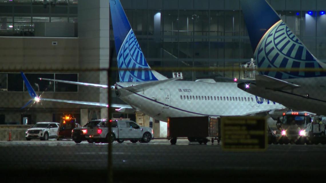 United flight passenger detained for opening cabin door attempt at Bush Airport
