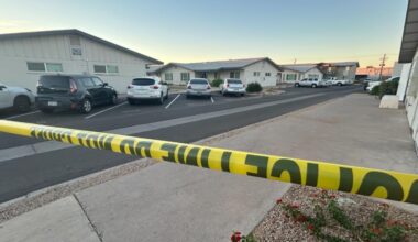 Officials ask residents in west Phoenix apartment complex to stay indoors while they search for shooting suspect