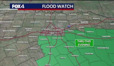 Dallas weather: Rain returns Saturday afternoon