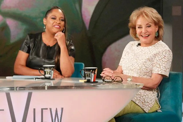 Lou Rocco/Disney General Entertainment Content via Getty  Sherri Shepherd and Barbara Walters on 'The View'