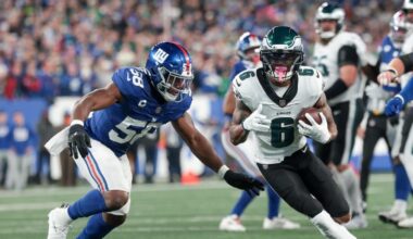 Giants vs. Eagles live updates: Score, analysis, highlights as New York takes big lead