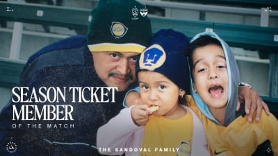 Season Ticket Member of the Match vs FC Dallas: The Sandoval Family | October 11, 2025